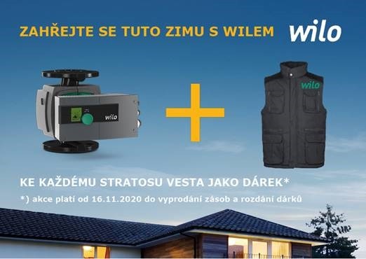 Vesta Wilo jako dárek k čerpadlu STRATOS